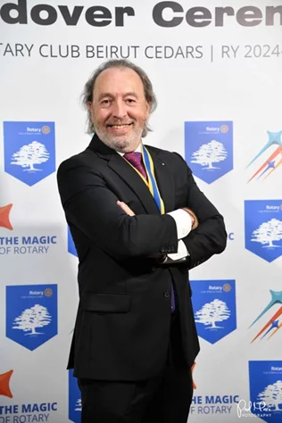 Rodolphe Melki: President of the Rotary Club of Beirut Cedars